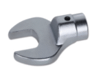 Tork çubukları için açık çeneli anahtarlar, yuvarlak tahrik, Ø 22-46 mm