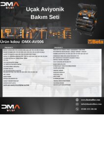 DMX-AV006 Uçak Aviyonik Bakım Seti - Görsel 2