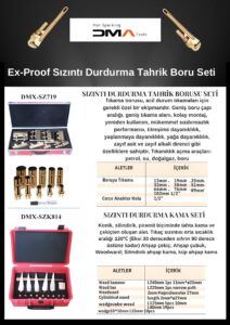 Ex-Proof Sızıntı Durdurma Tahrik Borusu Seti - Görsel 2
